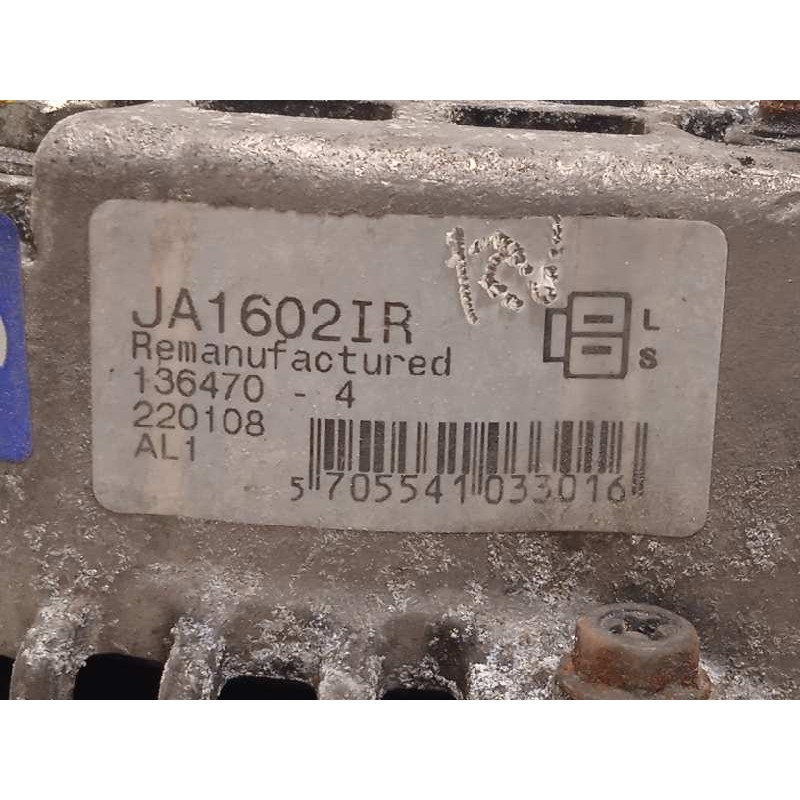 Recambio de alternador para nissan patrol gr (y61) básico referencia OEM IAM JA1602IR  23100VC100