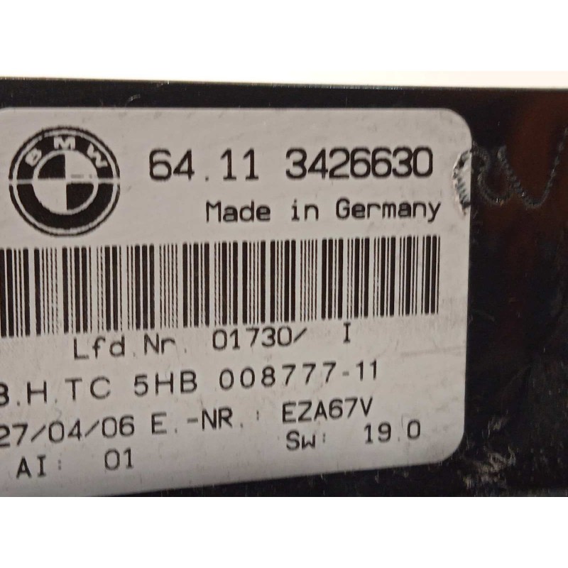 Recambio de mando climatizador para bmw x3 (e83) 2.0d referencia OEM IAM 64113426630  