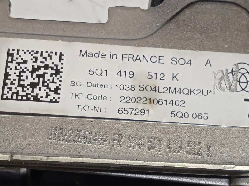 Recambio de columna direccion para skoda kodiaq 2.0 tdi referencia OEM IAM 5Q1419512K  