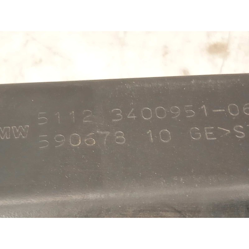 Recambio de refuerzo paragolpes trasero para bmw x3 (e83) 2.0d referencia OEM IAM 51123400951  