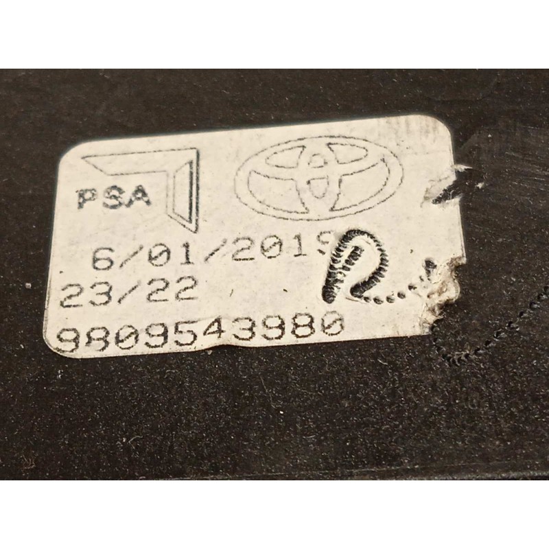 Recambio de palanca cambio para citroën jumpy fugón confort xl referencia OEM IAM 9809543980  