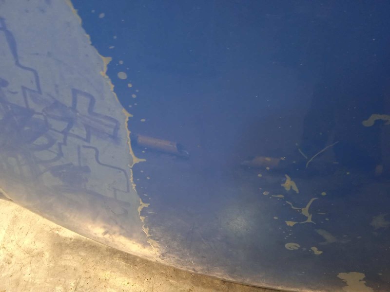 Recambio de capot para volkswagen polo (9n1) trendline referencia OEM IAM 6QE823031B  