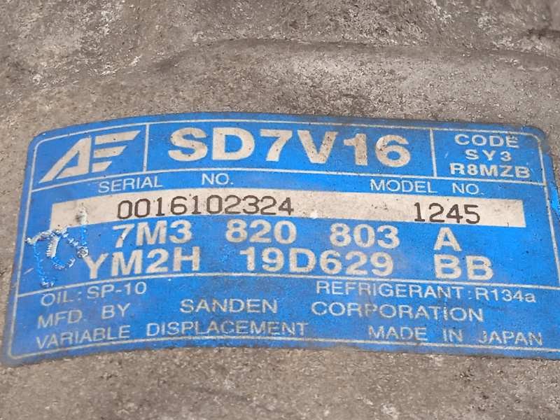 Recambio de compresor aire acondicionado para seat alhambra (7v9) sport referencia OEM IAM 7M3820803A  