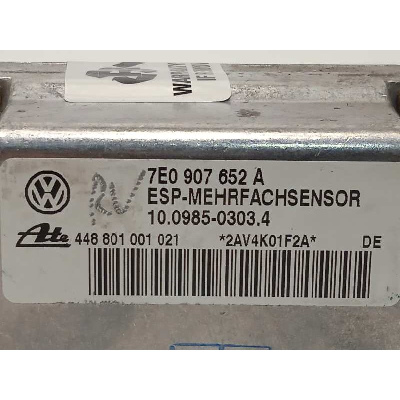 Recambio de centralita esp para porsche cayenne (typ 9pa) s referencia OEM IAM 7E0907652A  