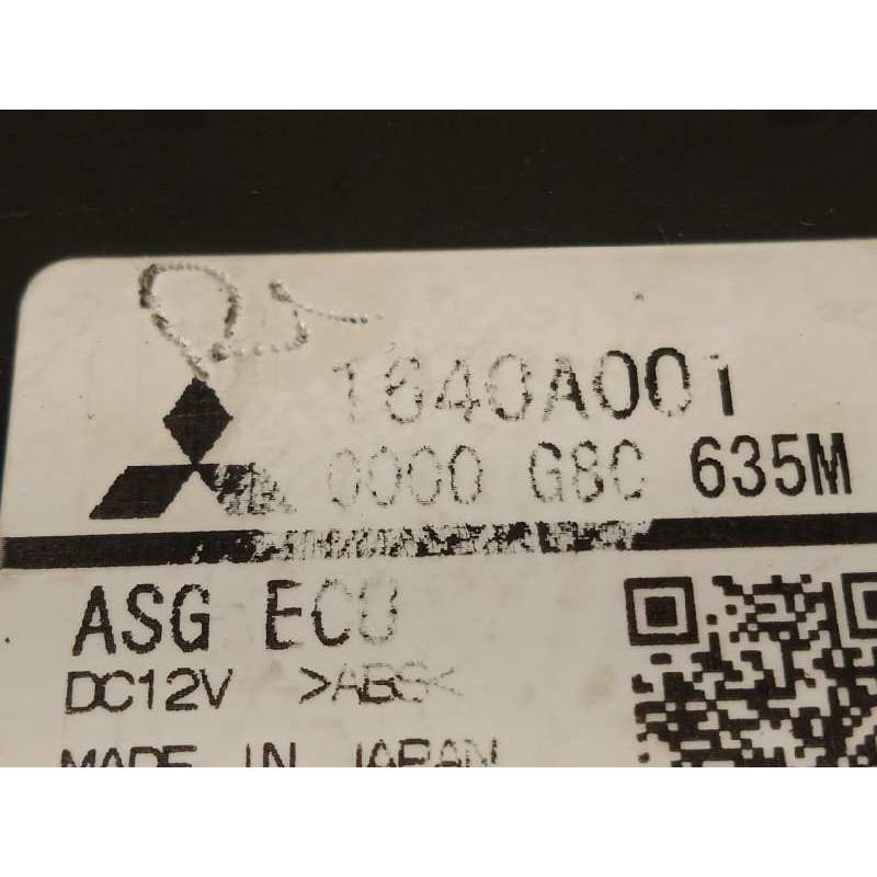 Recambio de modulo electronico para mitsubishi asx (ga0w) 1.8 di-d cat referencia OEM IAM 1640A001  