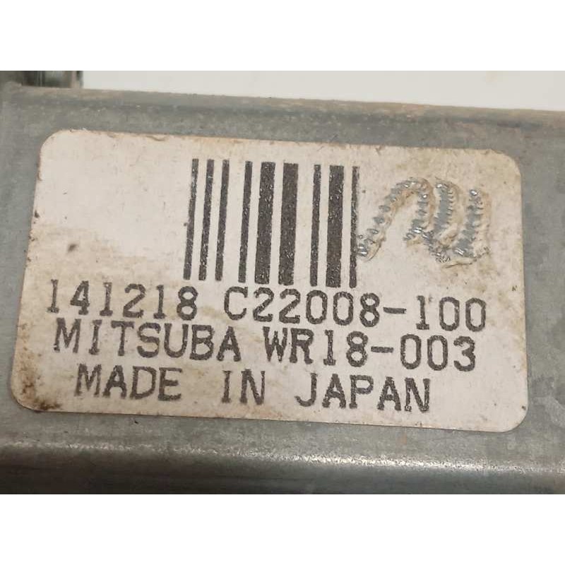 Recambio de elevalunas delantero derecho para nissan pulsar (c13) acenta referencia OEM IAM 807003ZL0B  
