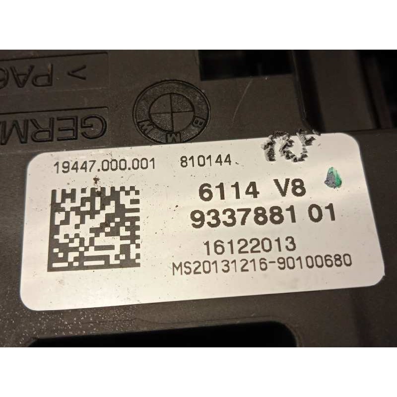 Recambio de caja reles / fusibles para bmw serie 1 lim. (f20) 116d referencia OEM IAM 9337881 61149259466 61149337881