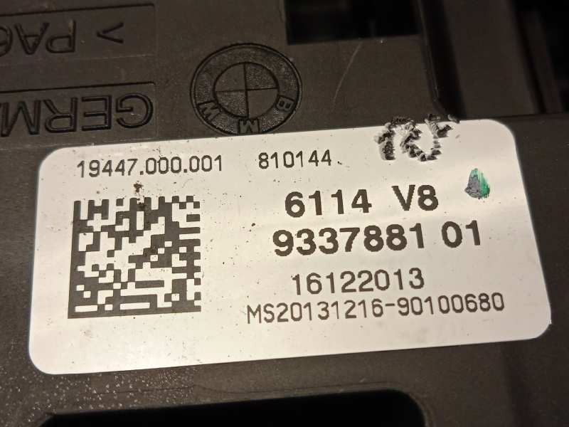 Recambio de caja reles / fusibles para bmw serie 1 lim. (f20) 116d referencia OEM IAM 9337881 61149259466 61149337881