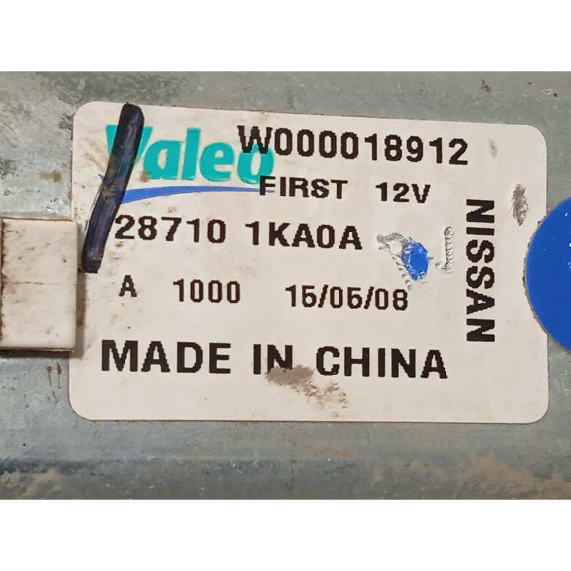 Recambio de motor limpia trasero para nissan pulsar (c13) acenta referencia OEM IAM 287101KA0A  W000018912