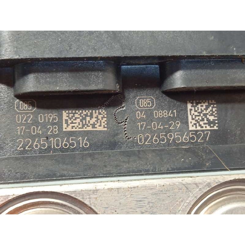 Recambio de abs para renault captur 1.3 tce referencia OEM IAM 476600188R 0265956527 269722