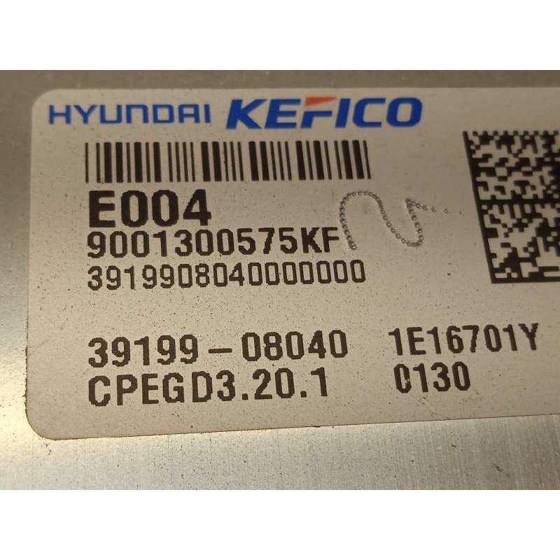 Recambio de centralita motor uce para kia ceed 1.4 tgdi cat referencia OEM IAM 3919808004  3919908040