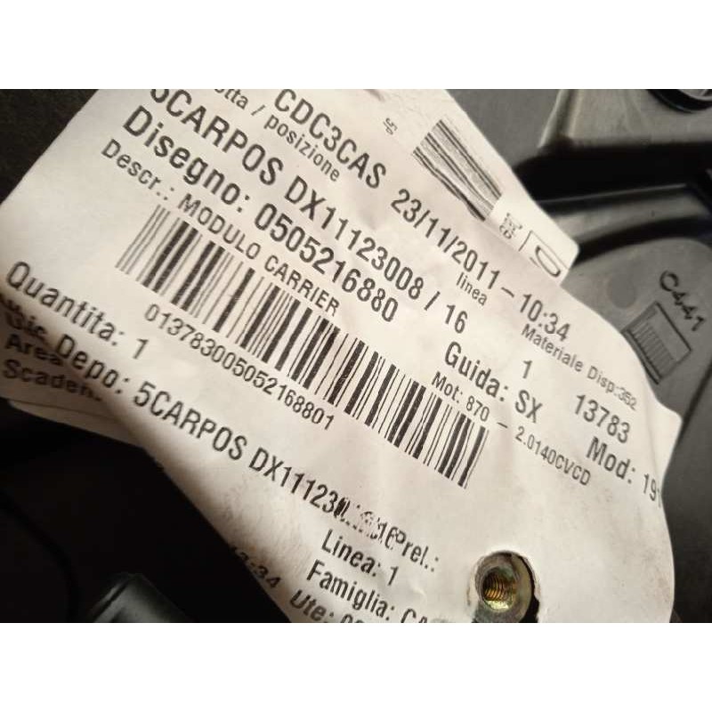 Recambio de elevalunas trasero derecho para alfa romeo giulietta (191) distinctive referencia OEM IAM 505216880  