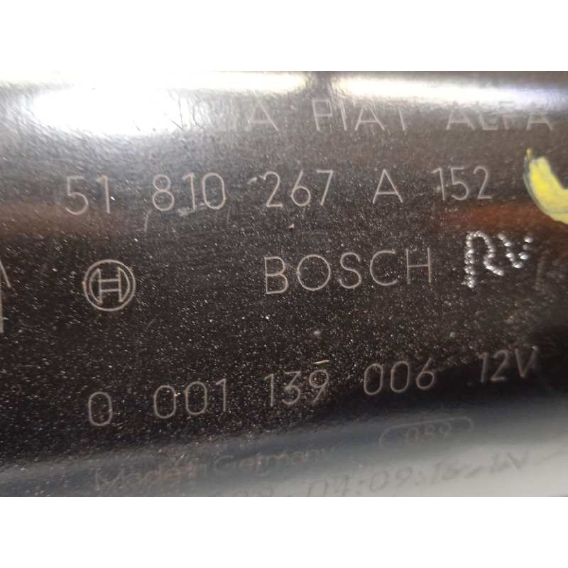 Recambio de motor arranque para alfa romeo giulietta (191) distinctive referencia OEM IAM 51810267  0001139006