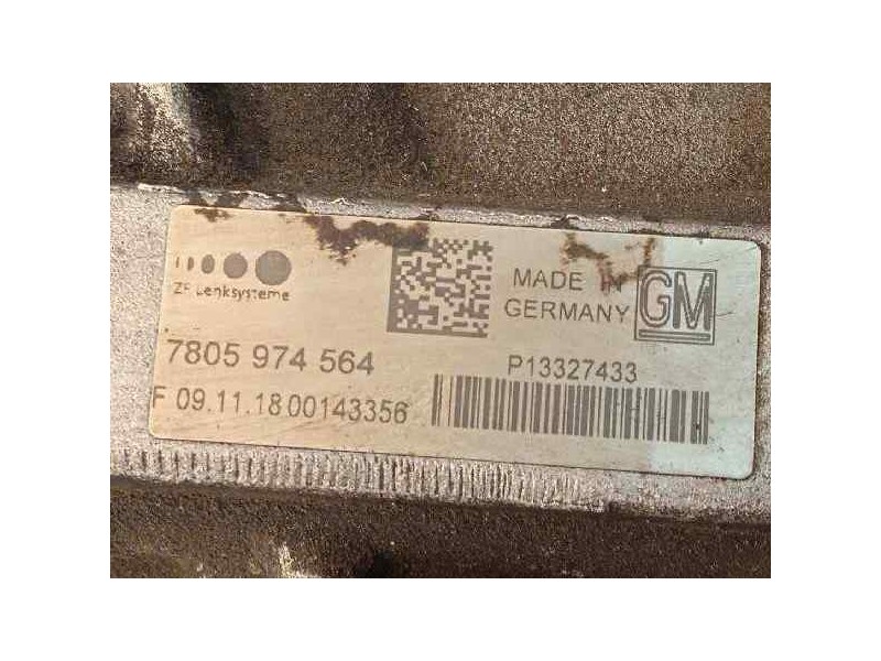 Recambio de cremallera direccion para opel astra j lim. sport referencia OEM IAM P13327433 13327433 3413957