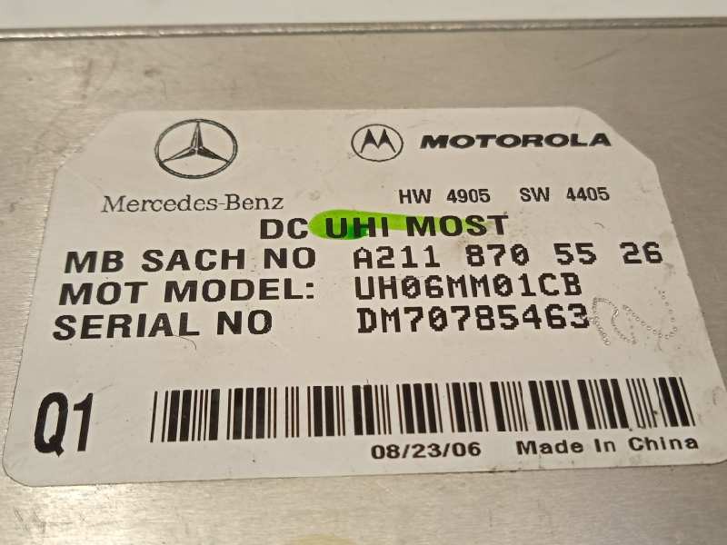 Recambio de centralita unidad control telefono para mercedes-benz clase m (w164) 420 / 450 cdi (164.128) referencia OEM IAM A211
