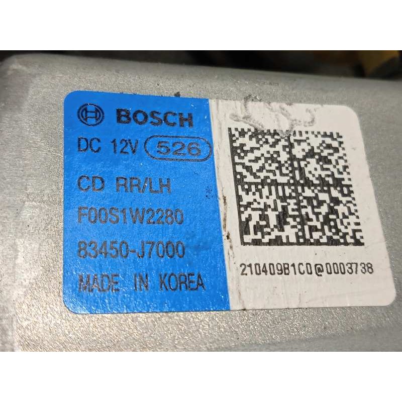 Recambio de elevalunas trasero izquierdo para kia ceed 1.4 tgdi cat referencia OEM IAM 83470J7000  83450J7000