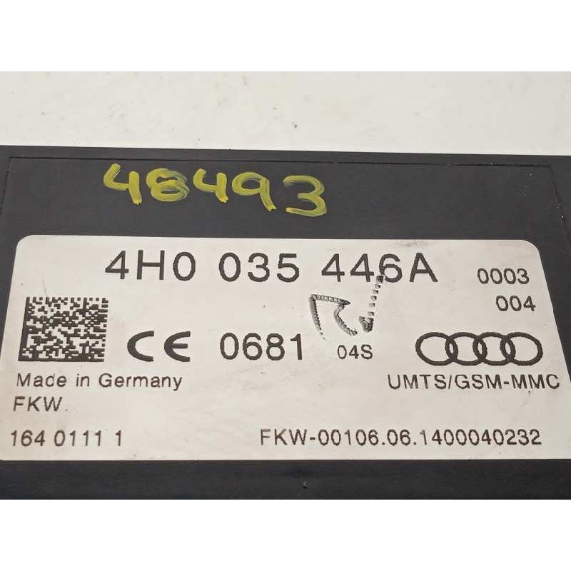 Recambio de modulo electronico para audi a4 avant (8k5) (2008) 2.0 16v tdi referencia OEM IAM 4H0035446A  