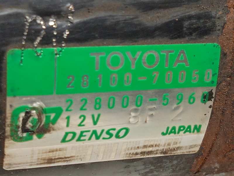 Recambio de motor arranque para lexus is200 (gxe10) 2.0 cat referencia OEM IAM 2810070050  2280005960