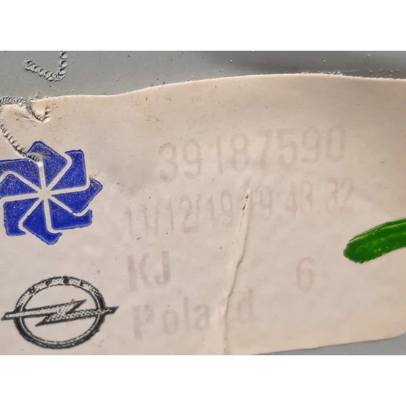 Recambio de elevalunas delantero derecho para opel crossland x 1.2 referencia OEM IAM 39187590  