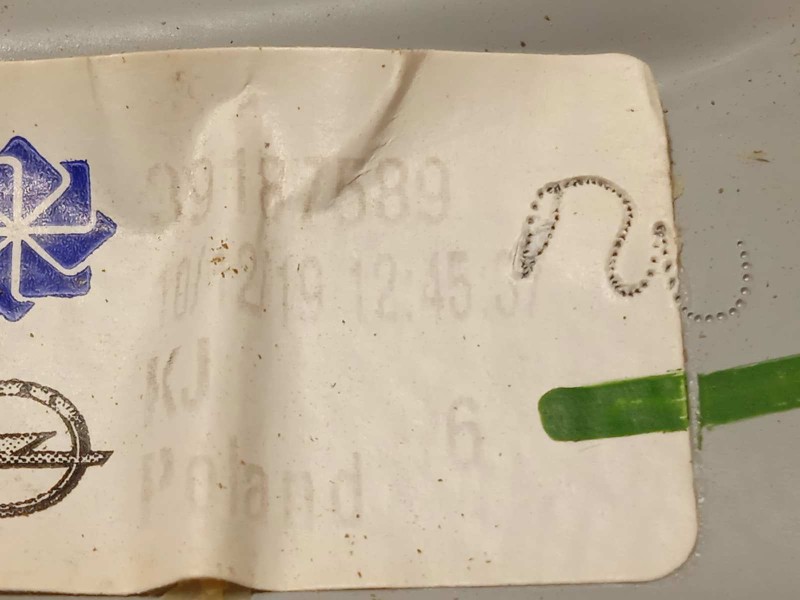 Recambio de elevalunas delantero izquierdo para opel crossland x 1.2 referencia OEM IAM 39187589  