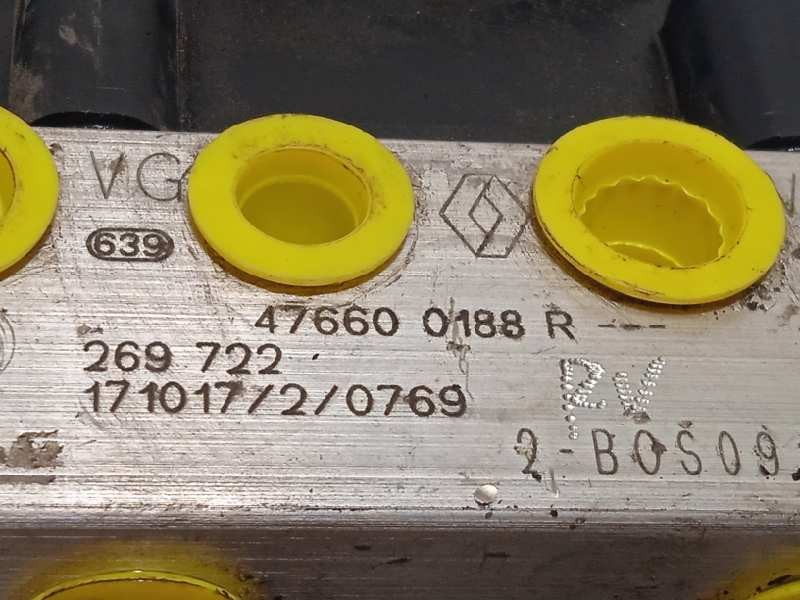 Recambio de abs para renault captur zen referencia OEM IAM 476600188R 2265106455 269722