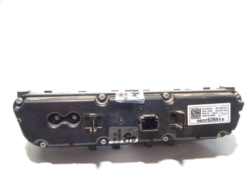 Recambio de mando climatizador para opel crossland x 1.2 referencia OEM IAM 98226284YX  YQ00334680