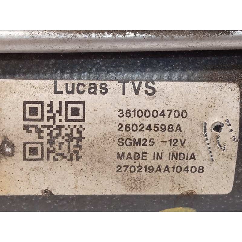 Recambio de motor arranque para hyundai i10 basis referencia OEM IAM 3610004700  