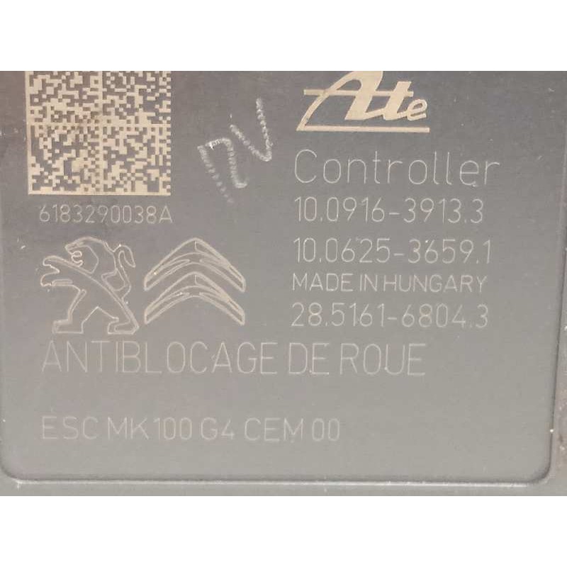 Recambio de abs para peugeot 208 active referencia OEM IAM 9822654880 10091639133 10022012064