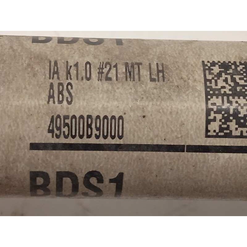 Recambio de transmision delantera izquierda para hyundai i10 basis referencia OEM IAM 49500B9000  