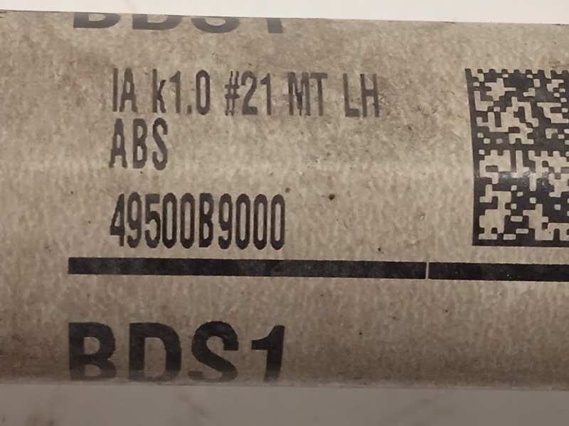 Recambio de transmision delantera izquierda para hyundai i10 basis referencia OEM IAM 49500B9000  