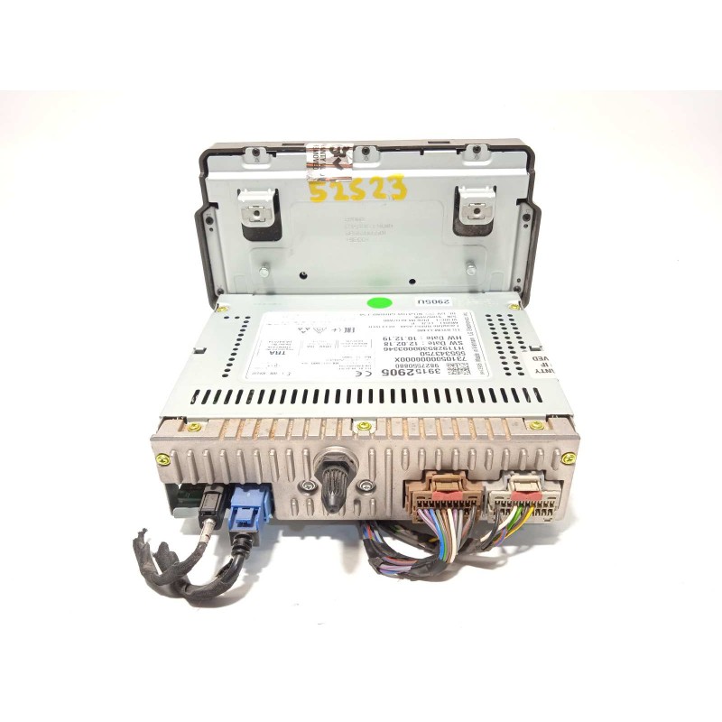 Recambio de pantalla multifuncion para opel crossland x 1.2 referencia OEM IAM 39152905  9827550880