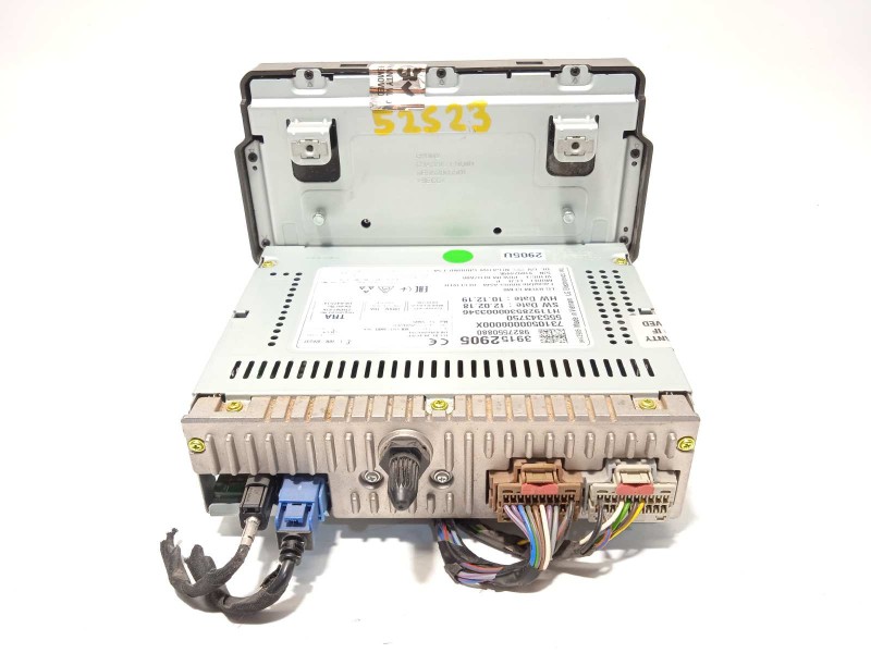 Recambio de pantalla multifuncion para opel crossland x 1.2 referencia OEM IAM 39152905  9827550880