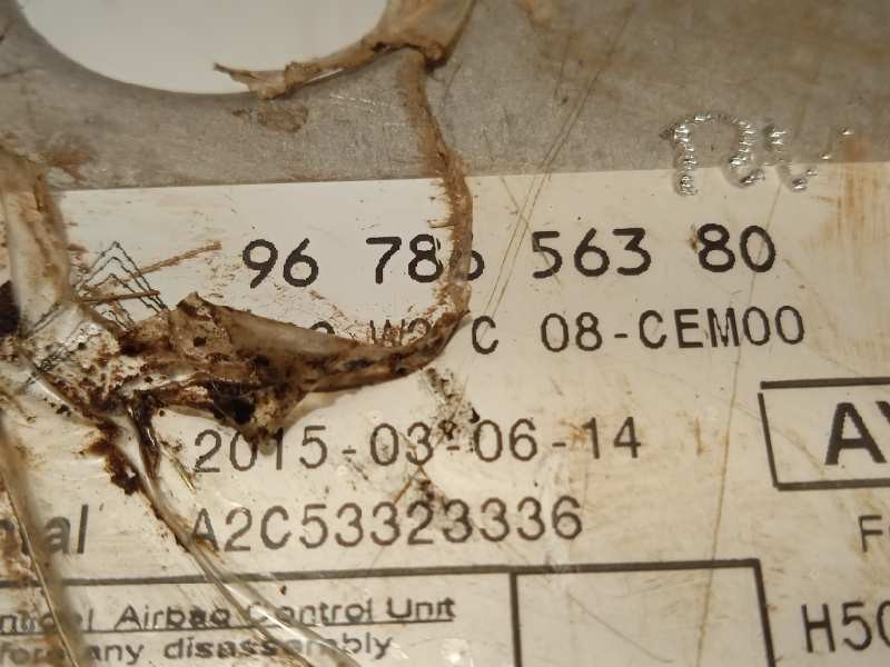 Recambio de centralita airbag para peugeot 508 allure referencia OEM IAM 9678656380  A2C53323336