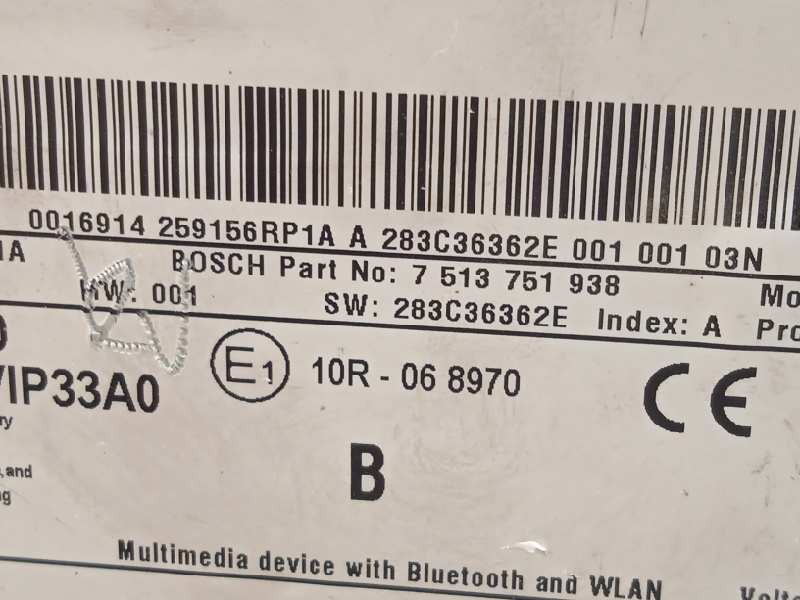 Recambio de sistema navegacion gps para nissan qashqai (12e) acenta referencia OEM IAM 259156RP1A 25847AIVIP33A0 7513751938