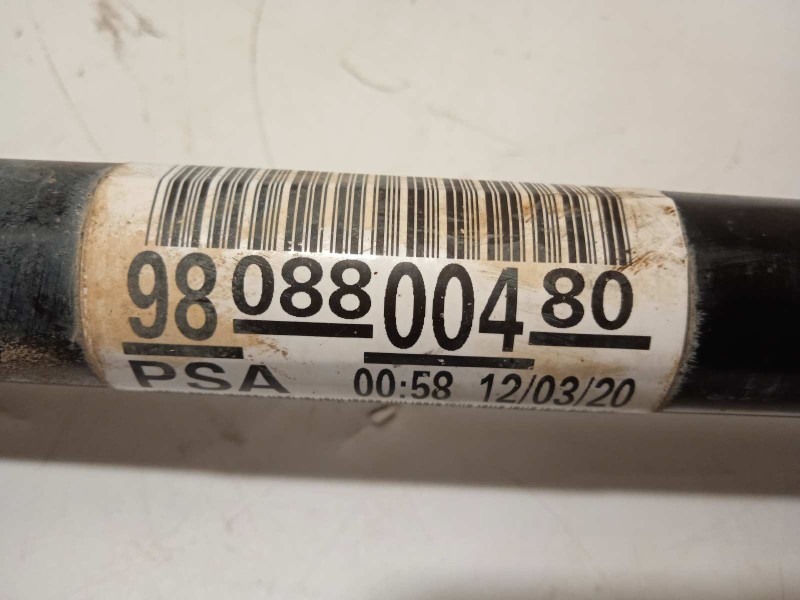 Recambio de transmision delantera izquierda para opel crossland x 1.2 referencia OEM IAM 9808800480  