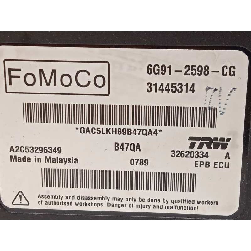 Recambio de modulo electronico para volvo v60 kombi cross country momentum referencia OEM IAM 31445314  6G912598CG