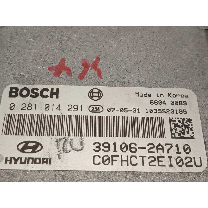 Recambio de centralita motor uce para hyundai i30 classic referencia OEM IAM 391062A710  0281014291
