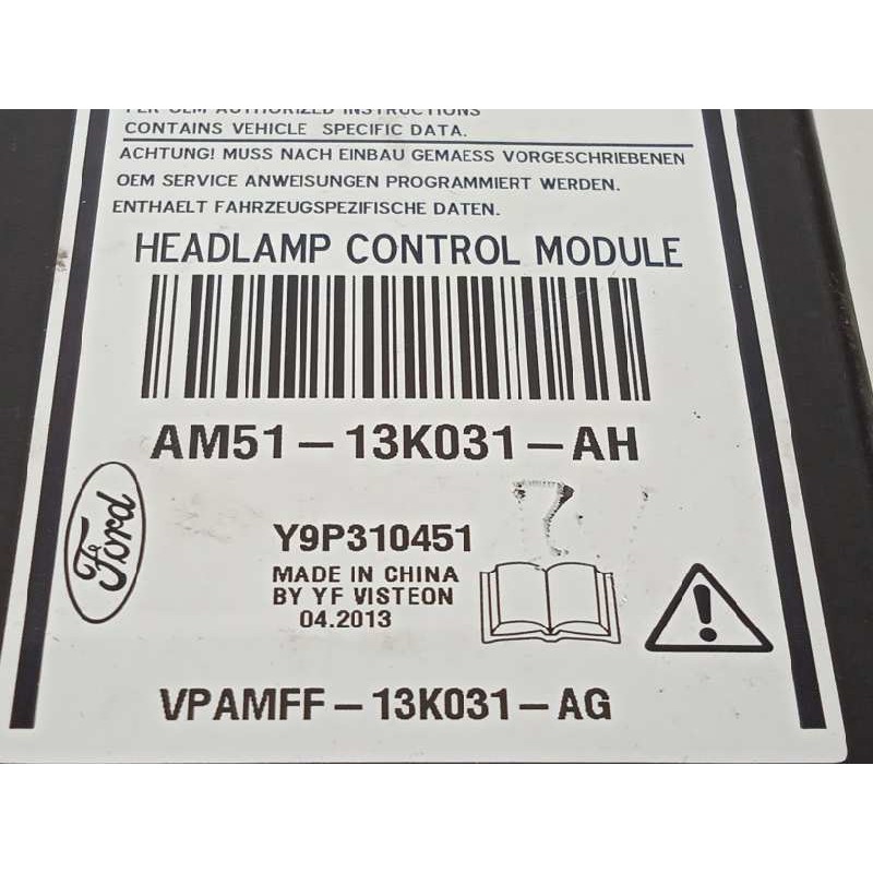 Recambio de centralita luces para ford grand c-max trend referencia OEM IAM AM5113K031AH  5201123