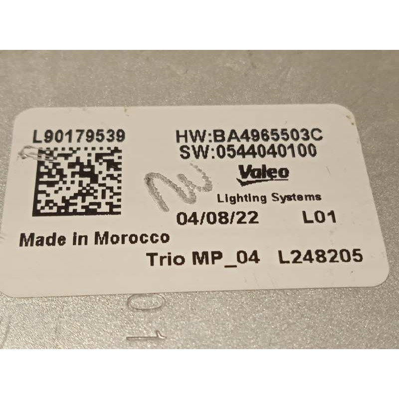 Recambio de centralita led izquierda para peugeot 3008 allure referencia OEM IAM L90179539  