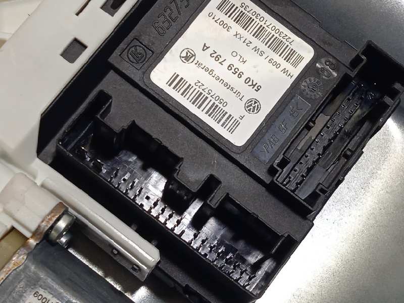 Recambio de elevalunas delantero derecho para volkswagen tiguan (5n1) 2.0 tdi referencia OEM IAM 5N1837730E  5N0959702E