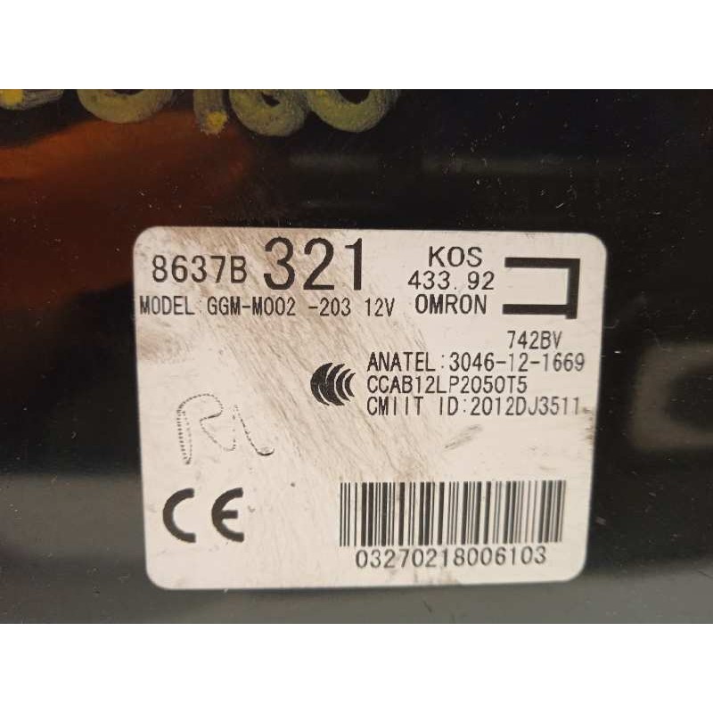 Recambio de modulo electronico para mitsubishi outlander (gf0) motion 4wd referencia OEM IAM 8637B321  