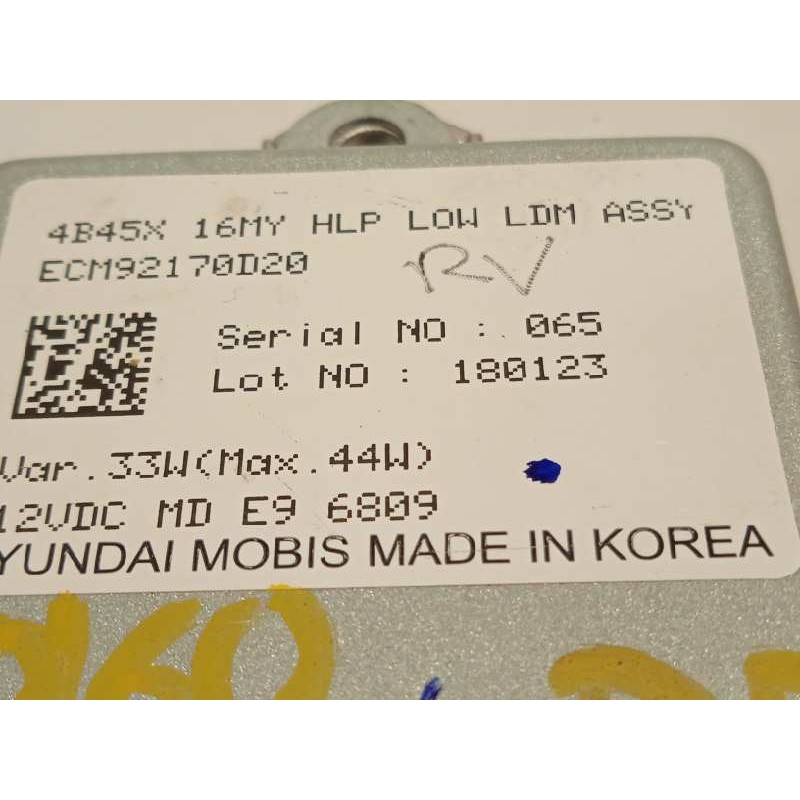 Recambio de centralita luces para mitsubishi outlander (gf0) motion 4wd referencia OEM IAM ECM92170D20  