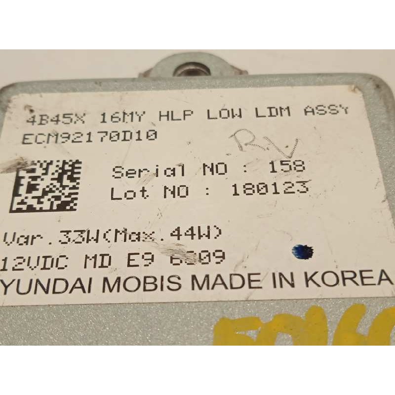 Recambio de centralita luces para mitsubishi outlander (gf0) motion 4wd referencia OEM IAM ECM92170D10  