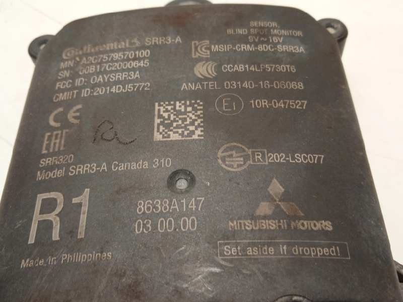 Recambio de modulo electronico para mitsubishi outlander (gf0) motion 4wd referencia OEM IAM 8638A147  