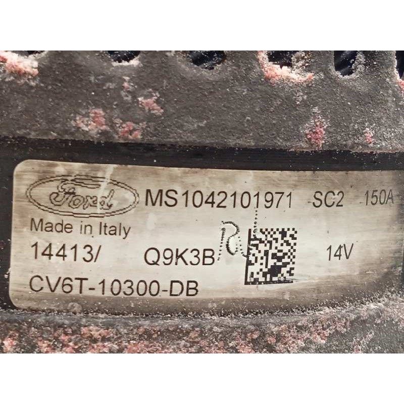 Recambio de alternador para ford c-max trend referencia OEM IAM CV6T10300DB 1821291 MS1042101971