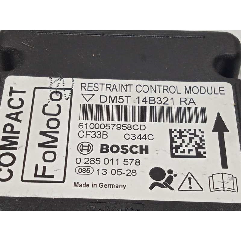 Recambio de centralita airbag para ford c-max trend referencia OEM IAM DM5T14B321RA 1790081 0285011578
