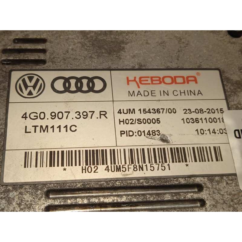 Recambio de centralita faros xenon para audi a1 (8xk) adrenalin referencia OEM IAM 4G0907397R  