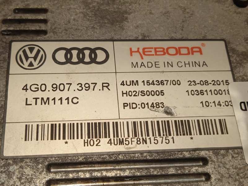 Recambio de centralita faros xenon para audi a1 (8xk) adrenalin referencia OEM IAM 4G0907397R  