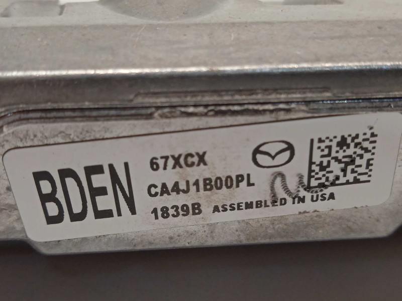 Recambio de modulo electronico para mazda 3 berlina (bp) referencia OEM IAM BDEN67XCX  