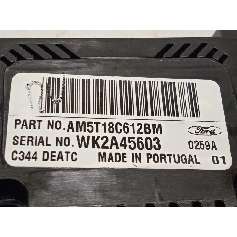 Recambio de mando climatizador para ford c-max trend referencia OEM IAM AM5T18C612BM  1866943